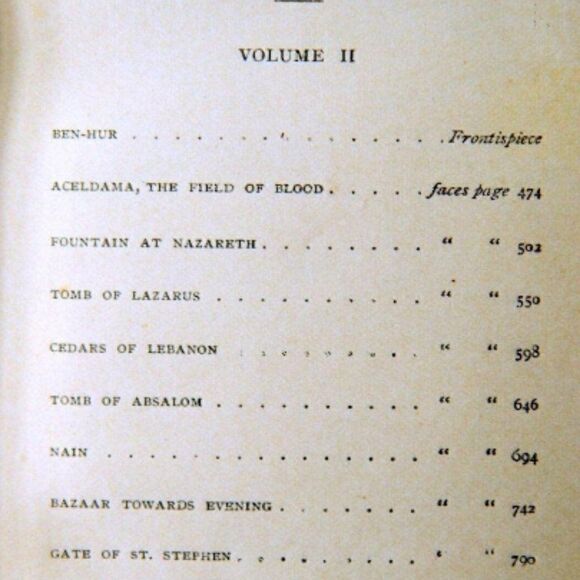 1896 BEN-HUR "A Tale Of The Christ" Book - Picture 12 of 15